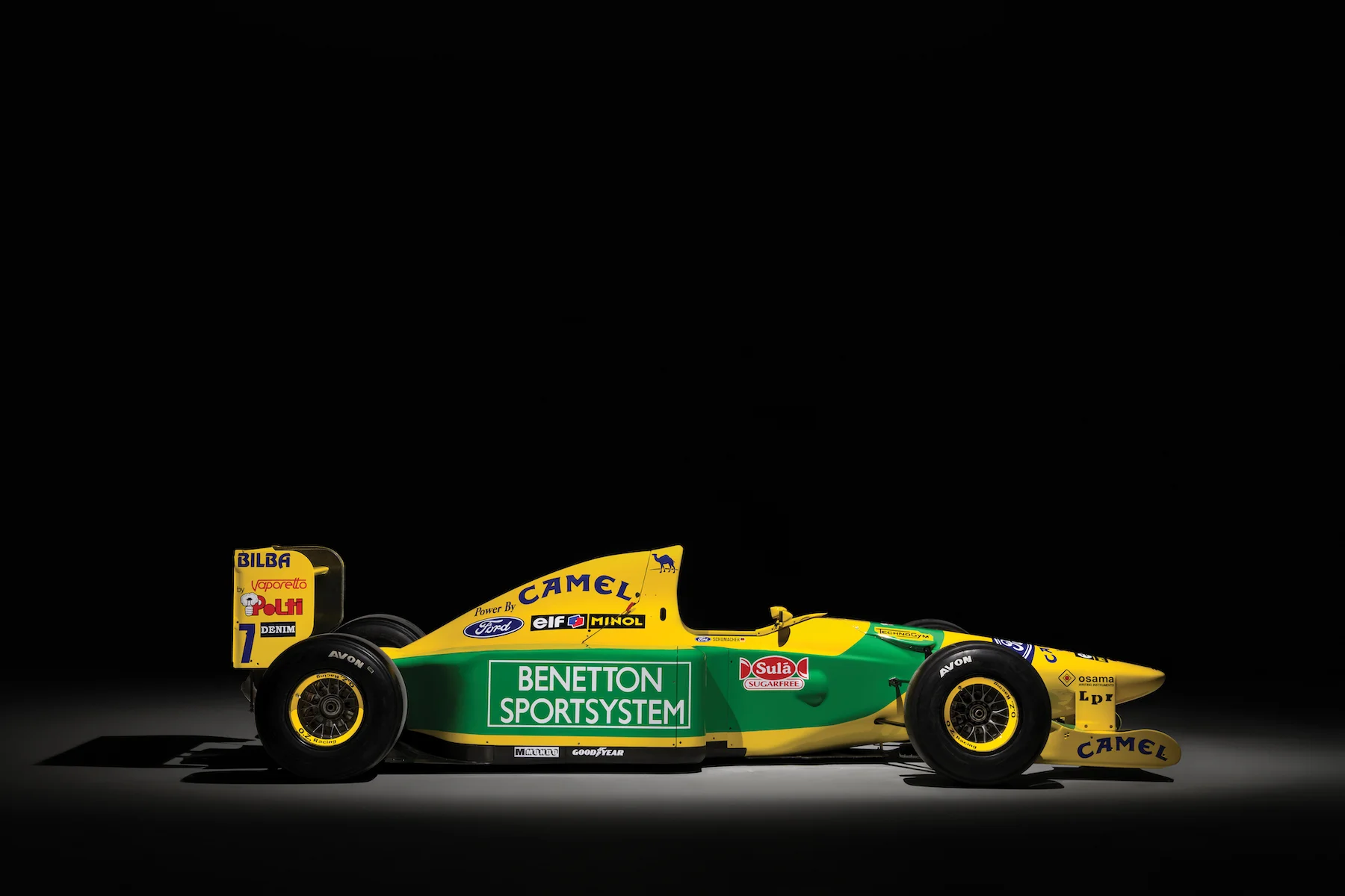 The 1992 Benetton B192 Formula 1 car